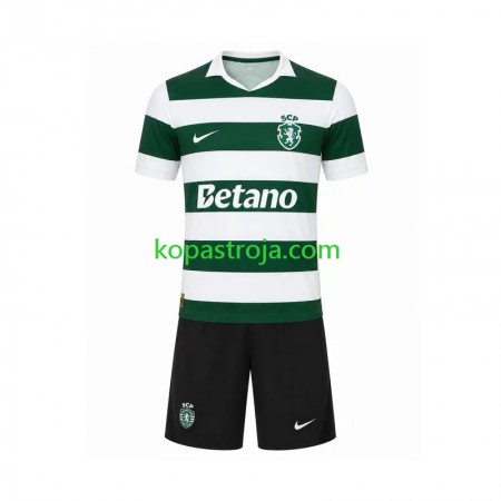 Billiga Fotbollströjor Sporting Clube de Portugal Barn Hemma tröja 2026/27 Kortärmad